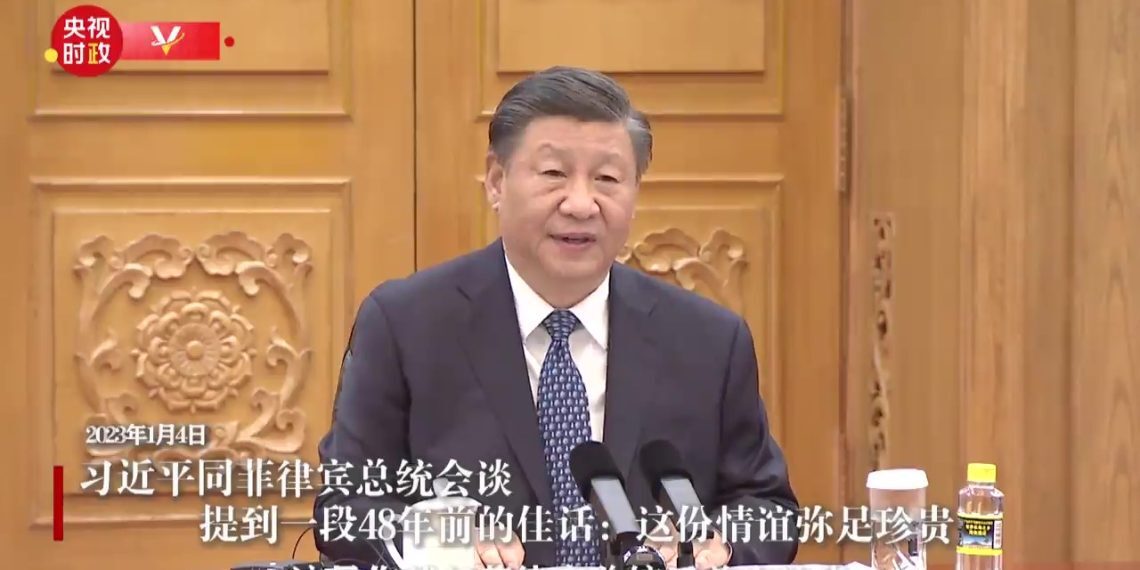 习近平同菲律宾总统会谈 提到一段48年前的佳话：这份情谊弥足珍贵