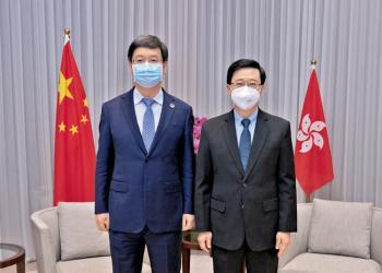 香港行政長官與深圳市市長會面 深港合作會議推動融合發展