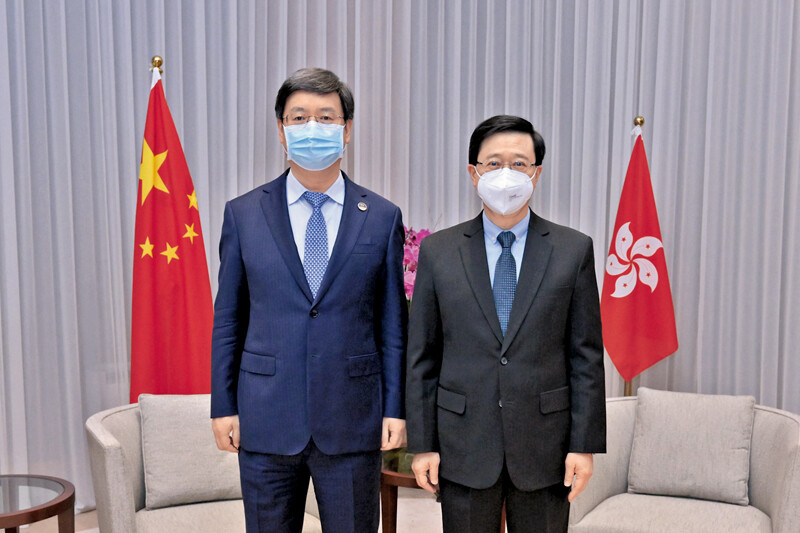 香港行政長官與深圳市市長會面 深港合作會議推動融合發展