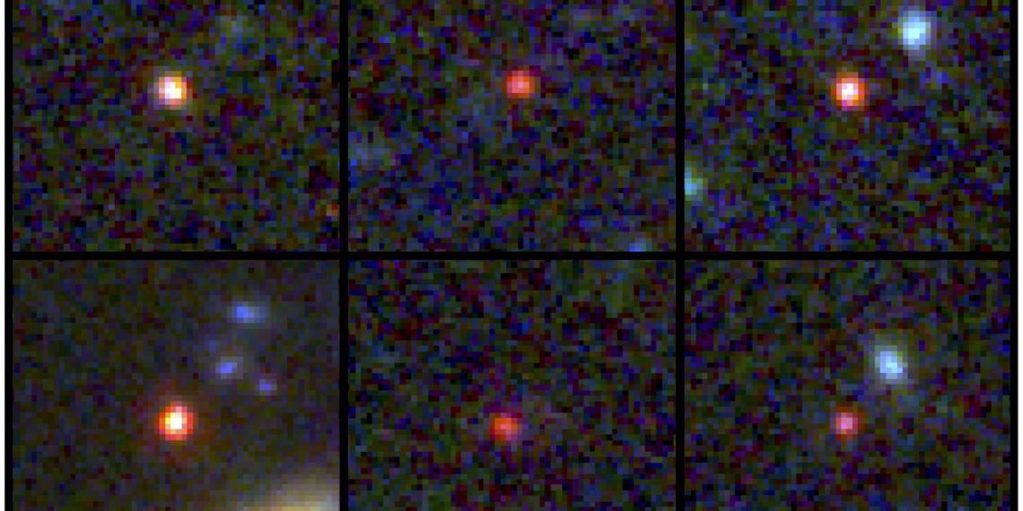 太空望远镜发现宇宙黎明时期附近的巨型星系