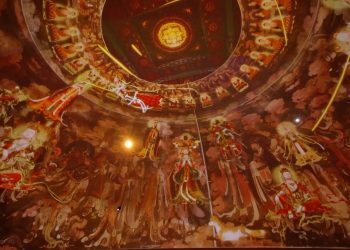 北京法海寺壁画主题沉浸式数字艺术展（+视频及精美大图）