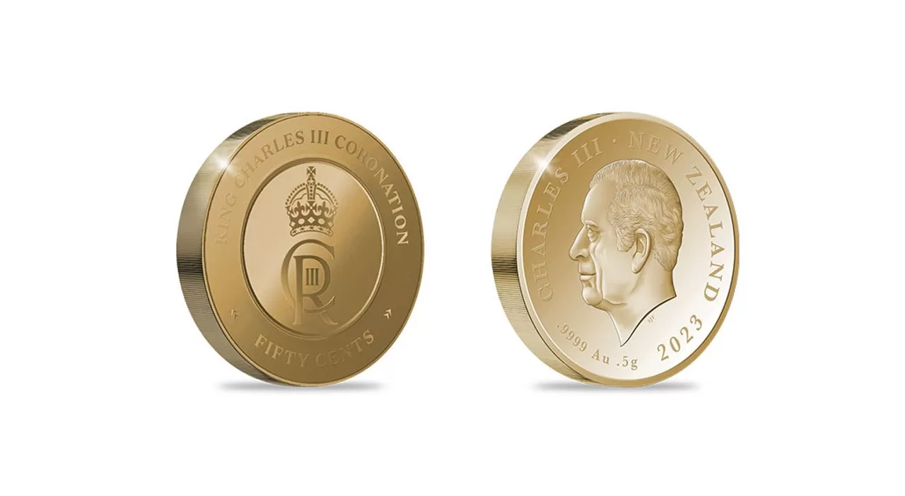 2023 King Charles III Coronation 0.5g Gold Proof Coin