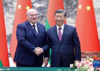 习近平 白俄罗斯总统卢卡申科