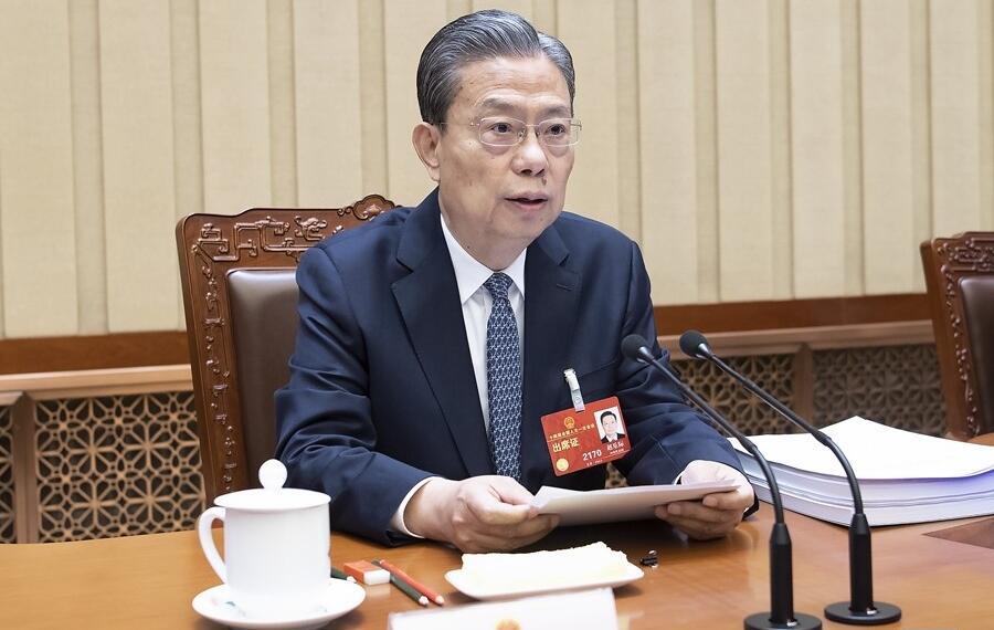 赵乐际当选为第十四届全国人大常委会委员长