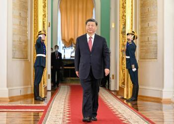 习近平抵克里姆林宫乔治大厅