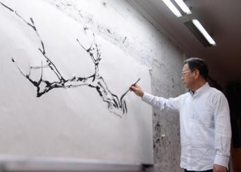 大師列傳｜走近當代大寫意畫家吳悅石的筆墨人生
