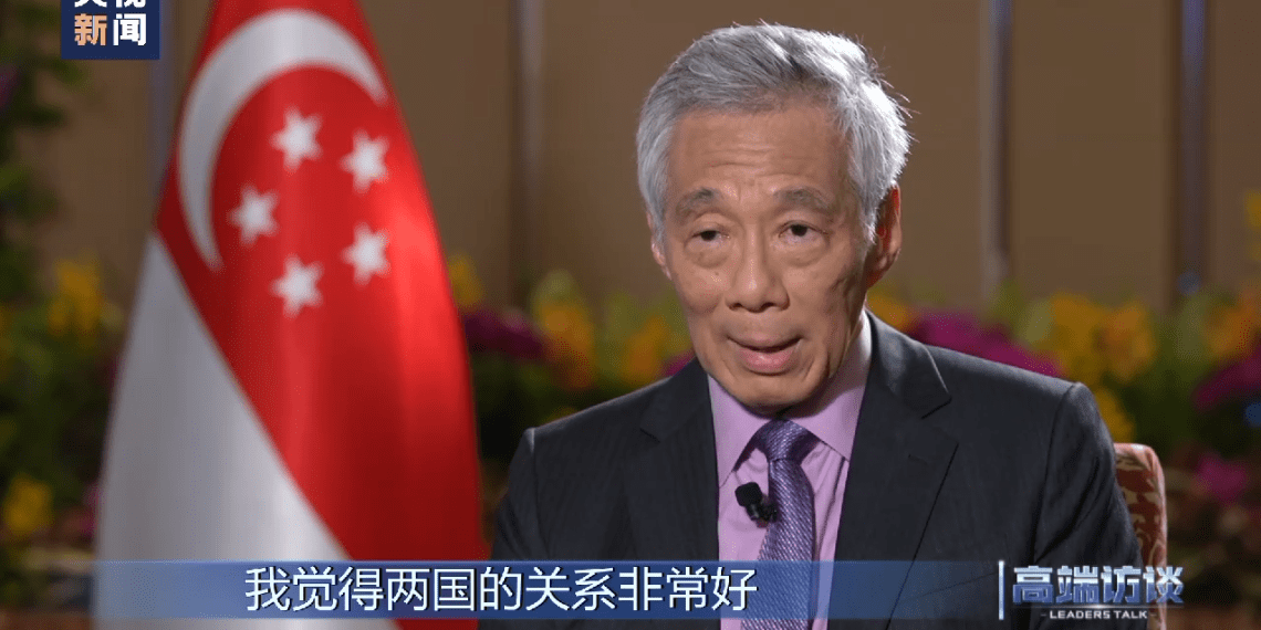 新加坡总理李显龙27日开始6天中国行
