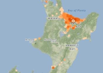 780多次滚动地震持续震荡新西兰东海岸