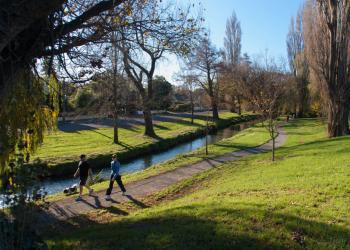 Walking_the_Dog_Heathcote River