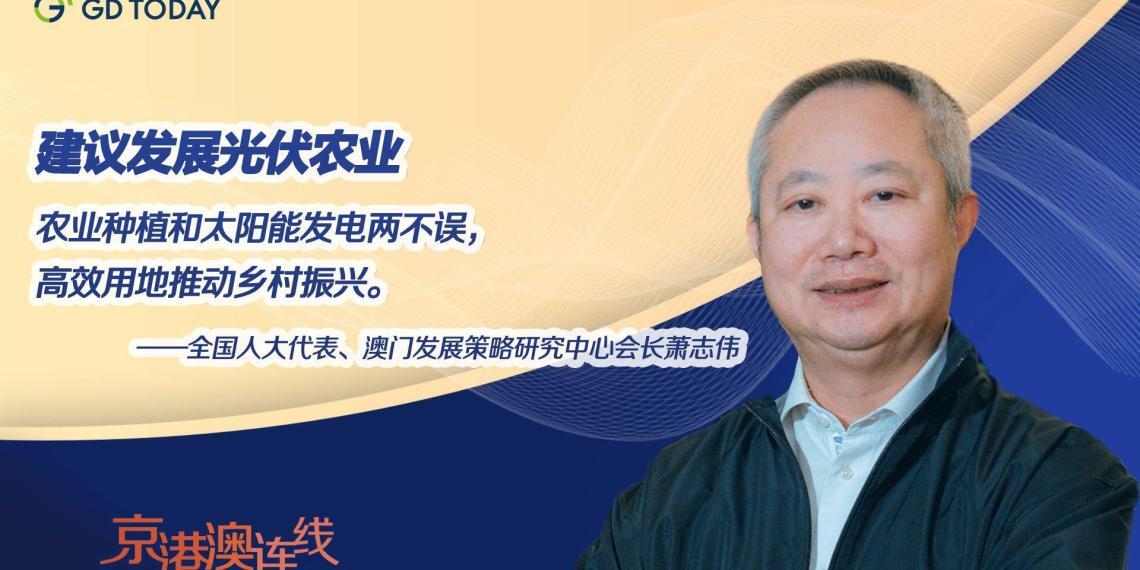 京港澳连线|全国人大代表萧志伟:政府工作报告肯定大湾区发展,港澳发展目标将更加细化