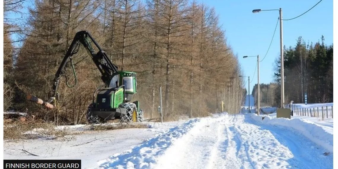 Finland starts construction of Russia border fence