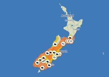 南岛面对强劲潮湿的西北风 但尼丁居民需为大洪水做好准备