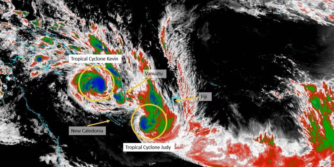 Cyclone Kevin Cycone Judy