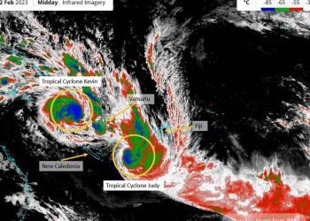 Cyclone Kevin Cycone Judy