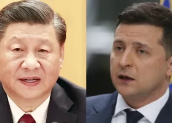 习近平同乌克兰总统泽连斯基通电话