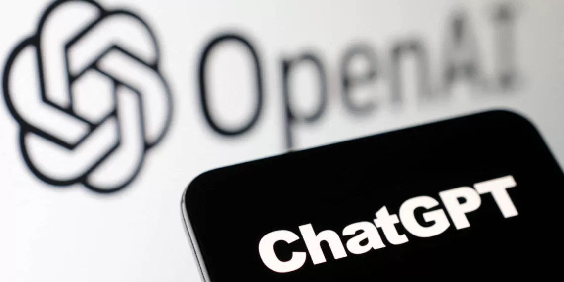 OpenAI and ChatGPT logos are seen in this illustration taken