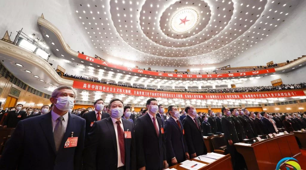 2022年10月16日,中国共产党第二十次全国代表大会在北京人民大会堂隆重开幕。