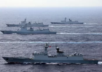 中国将于4月21日下午6点至4月23日早上8点在南海指定海域进行军事训练。禁止入境。