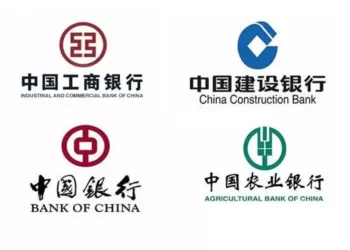 中国四大国有银行。
