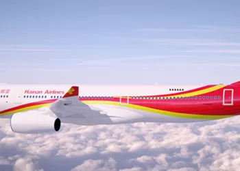 海南航空空客A330-300。