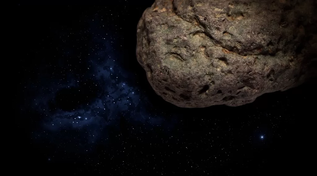 小行星。例图。