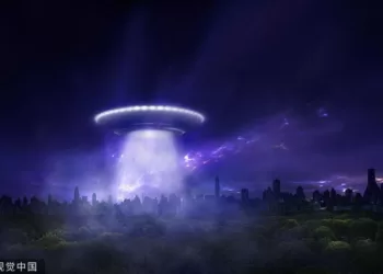 外星飞船示意图