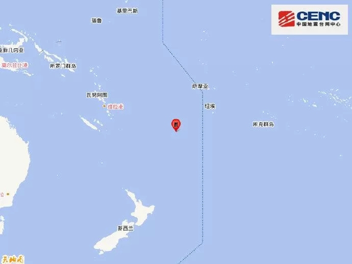 斐济群岛16日凌晨发生7.2级地震。