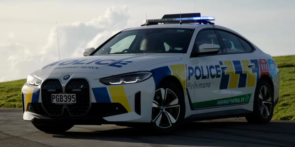 新西兰警方投入新型前线电动车。