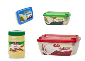 Durra 品牌 Tahina 和 Halawa Plain。