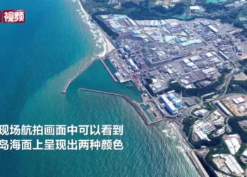 东电公布福岛核污染水入海画面（视频）