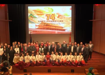 今年的国庆中秋音乐会，驻基督城总领馆请来了甘肃省歌舞剧院