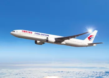 中国东方航空。例图。