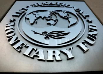 FILE PHOTO: The International Monetary Fund (IMF) logo is seen outside the headquarters building in Washington, US, September 4, 2018.