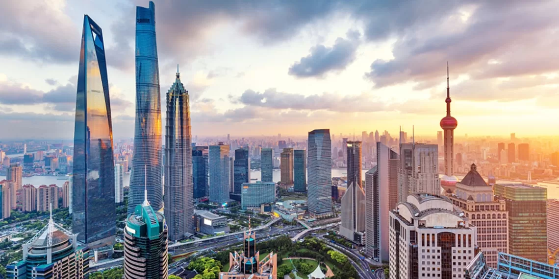 Aerial view of Shanghai Lujiazui. File photo.