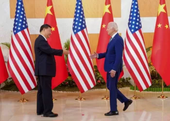 两位领导人2022 年在印度尼西亚的会晤。