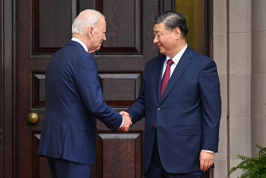习近平同美国总统拜登举行中美元首会晤