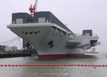 PLA’s 3rd carrier Fujian holds mooring tests