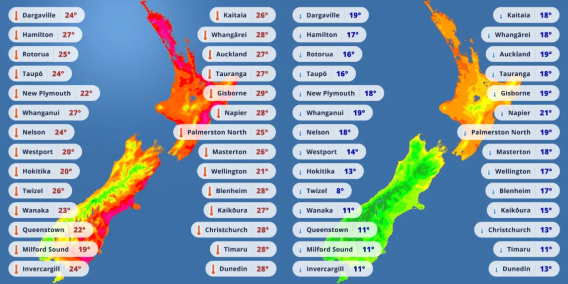 天气预报:南岛部分地区有大雨和大风橙色预警