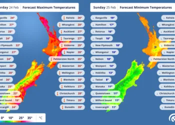 天气预报：南岛部分地区有大雨和大风橙色预警