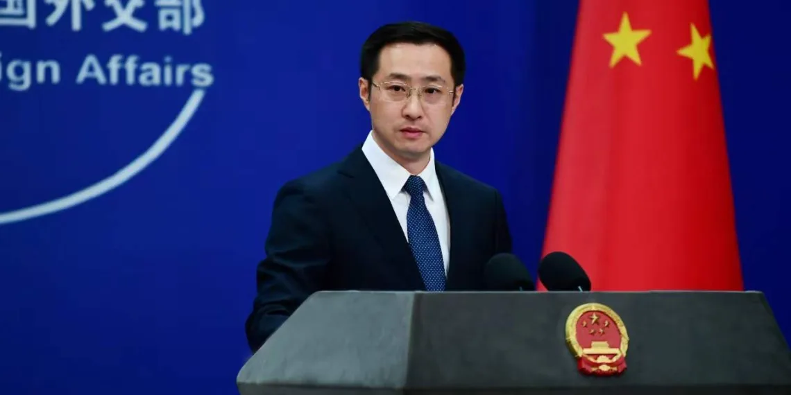 中国外交部新任发言人林剑首次主持例行记者会