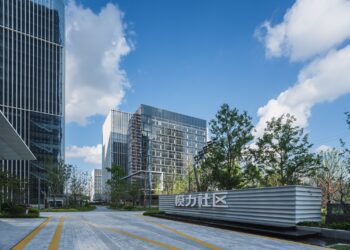 上海浦东大模型产业生态集聚区“模力社区”。
