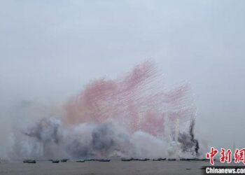 Drone mishap dampens Chinese artist’s firework show in Quanzhou