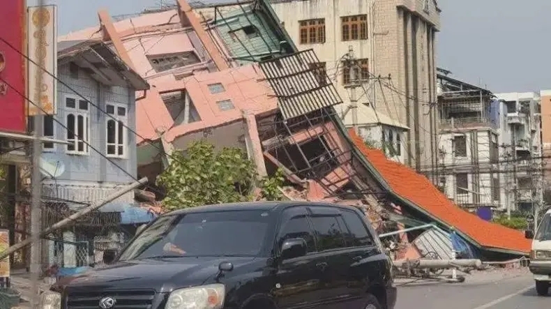缅甸强烈地震逾百人遇难，军政府罕有向国际求援，泰国曼谷高楼倒塌