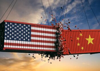 中美关税态势。