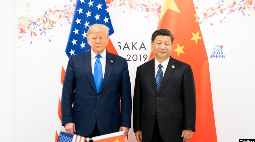 特朗普说,他并没有在寻求与习近平会晤
