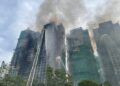 香港五级火焚烧十多个小时仍未救熄