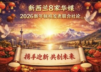 新西兰八家华媒联袂发表2026新年联合社论
