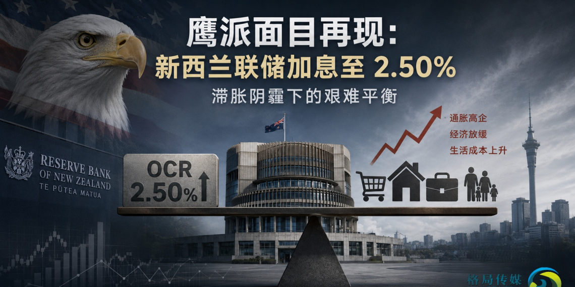 新西兰储备银行加息
