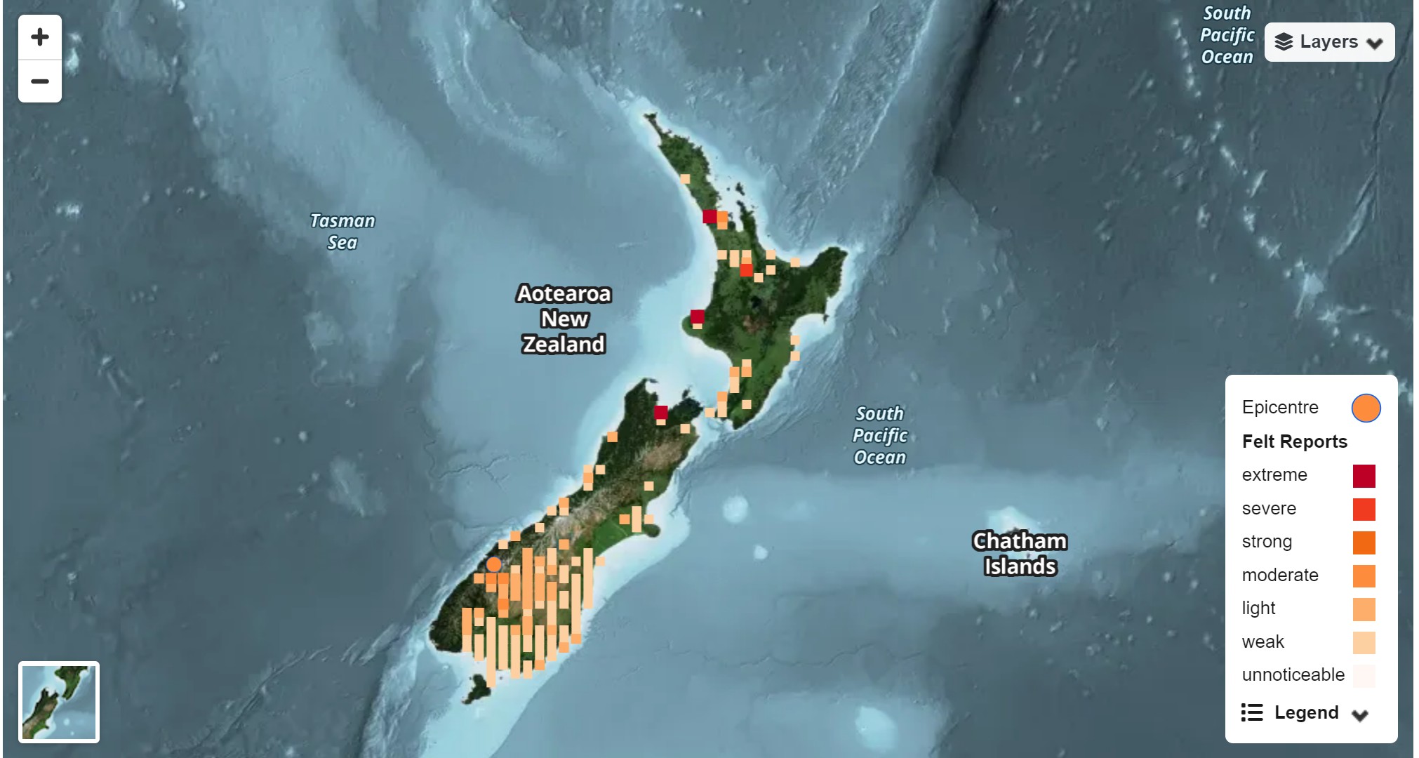 米尔福德峡湾地震