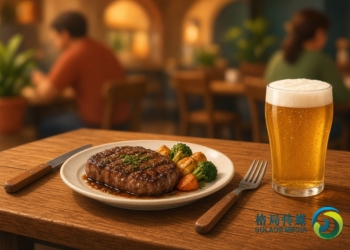 餐厅，牛排与啤酒